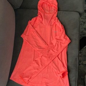 Large Nike Neon Orange  Top